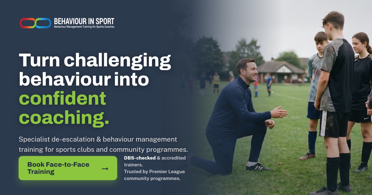 Behaviour in Sport | Behaviour Management Training for Sports Coaches
